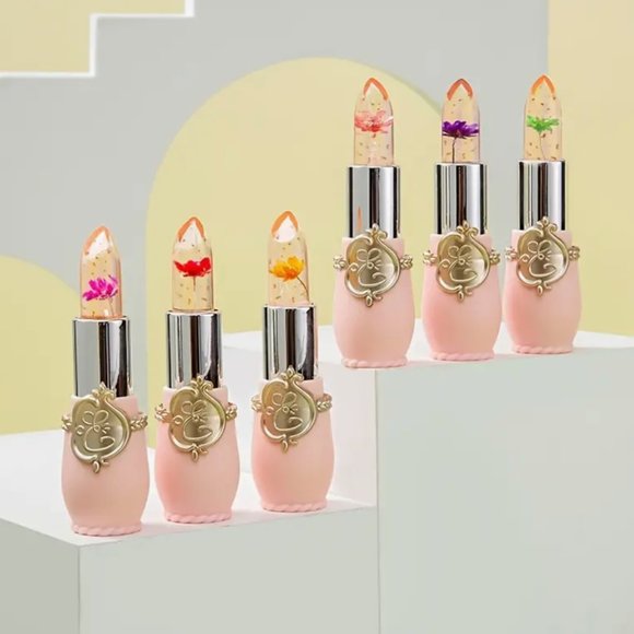 Flower Color Changing Jelly lipstick/Gloss - U ONLY GET 1 LIPSTICK - Picture 3 of 11